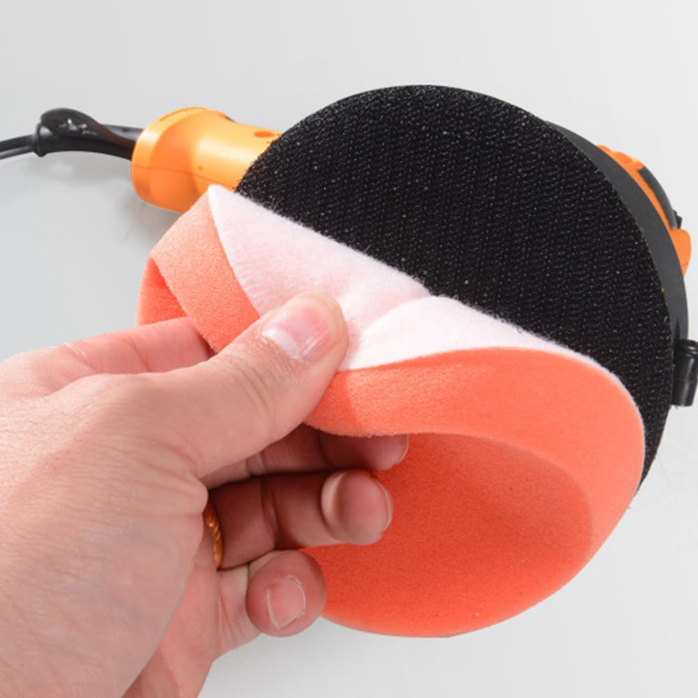 Domary Máquina de Abrillantado para Coche, Máquina de Encerado, Reparación Sellado Arañazos Eléctrico para Uso Doméstico o en Coche (Enchufe europeo)