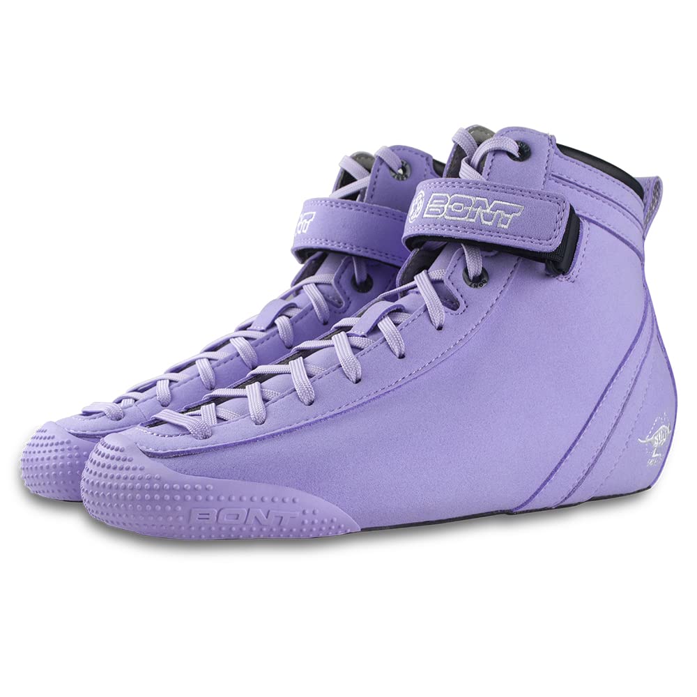 Bont Parkstar Vegan Lavender Suede Professional Roller Skates for Park Ramps Bowls Street - Rollerskates for Outdoor and Indoor Skating (Bont 6)