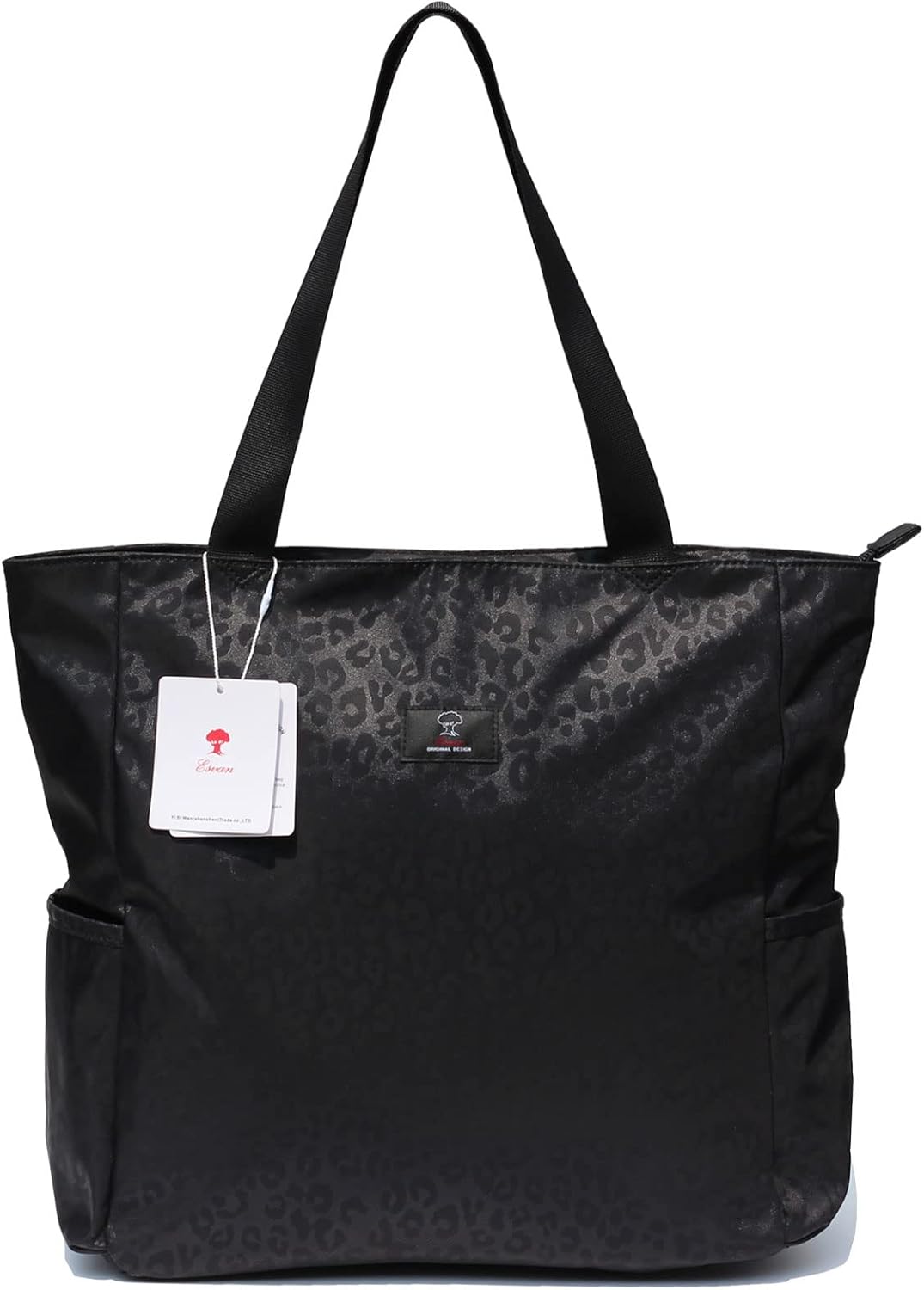 Original Floral Water Resistant Large Tote Bag Shoulder Bag for Gym Beach Travel Daily Bags Upgraded - Image 4