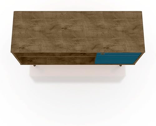 Miniatura 7 de Manhattan Comfort Liberty Mid Century - Soporte de TV moderno para televisores de hasta 46 pulgadas, centro de entretenimiento para dormitorio y