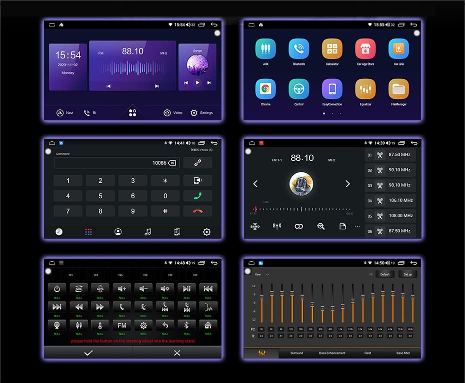 Amazon | Android 11 カーGPSナビゲーションカーステレオ に適用