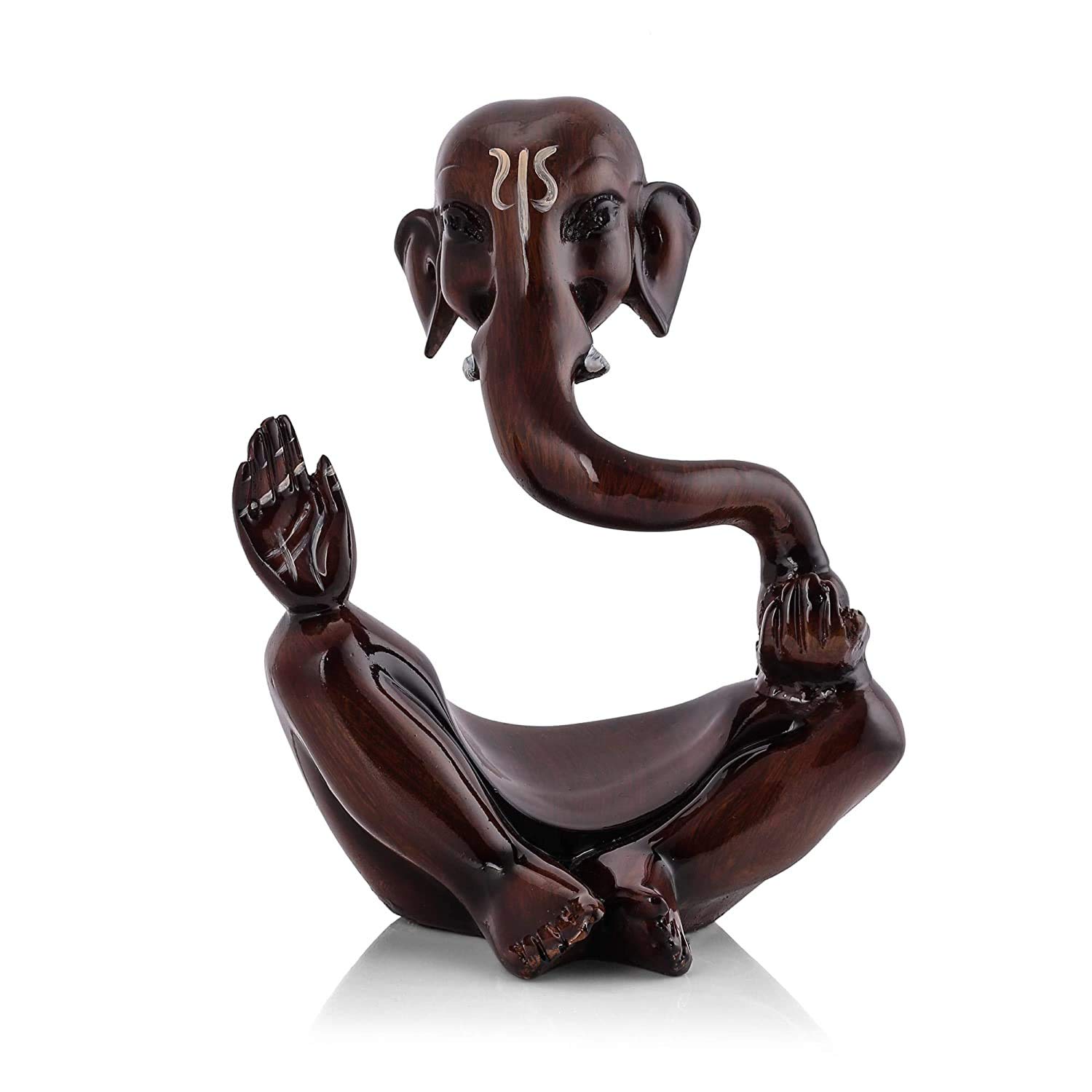 Big Lord Ganesha Ganesh ji Idol Showpiece for Home décor Office Diwali Gifts Items,Standard,Multicolor,1 Pcs.