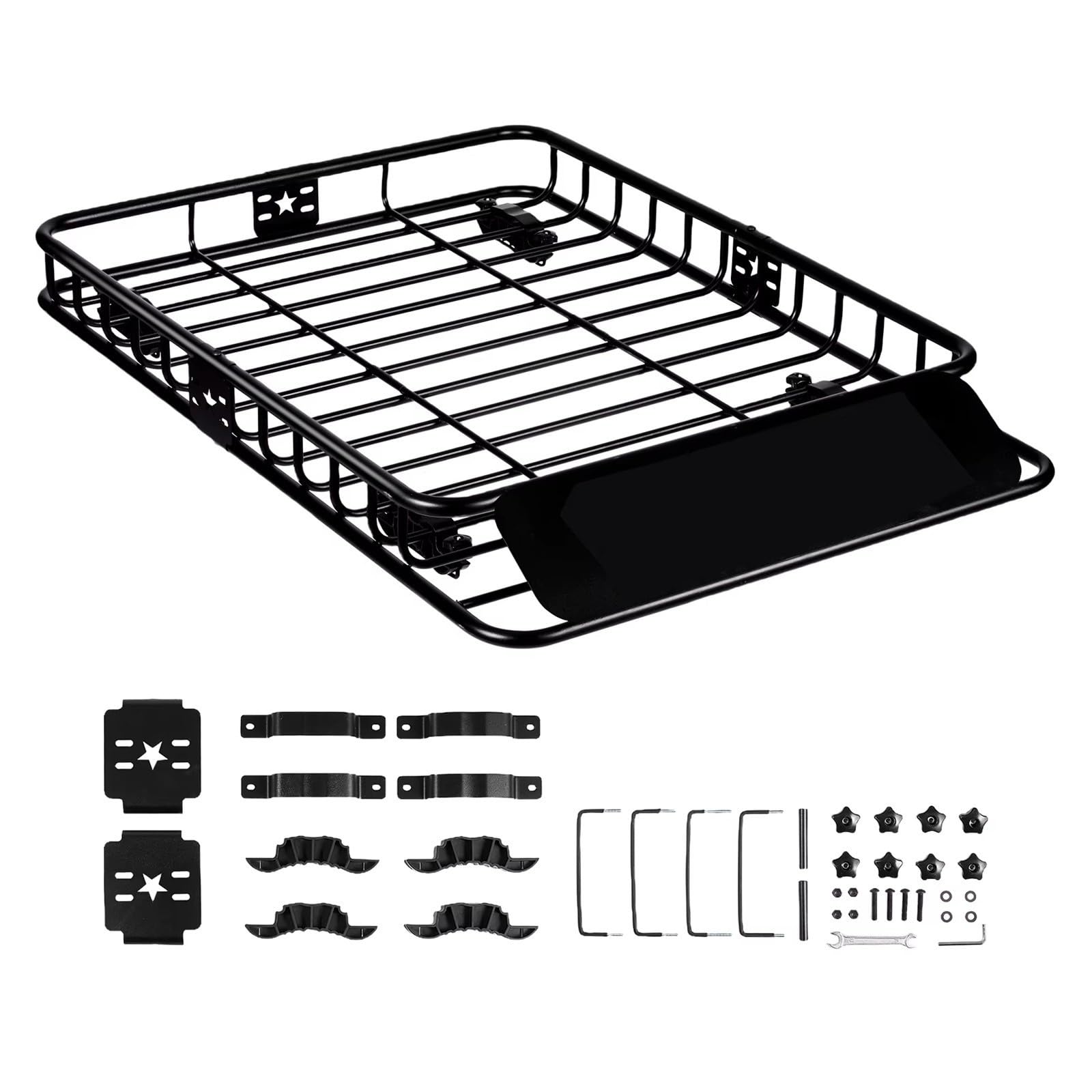 Porta Equipaje Automóvil Cesta Carga Portaequipajes Techo