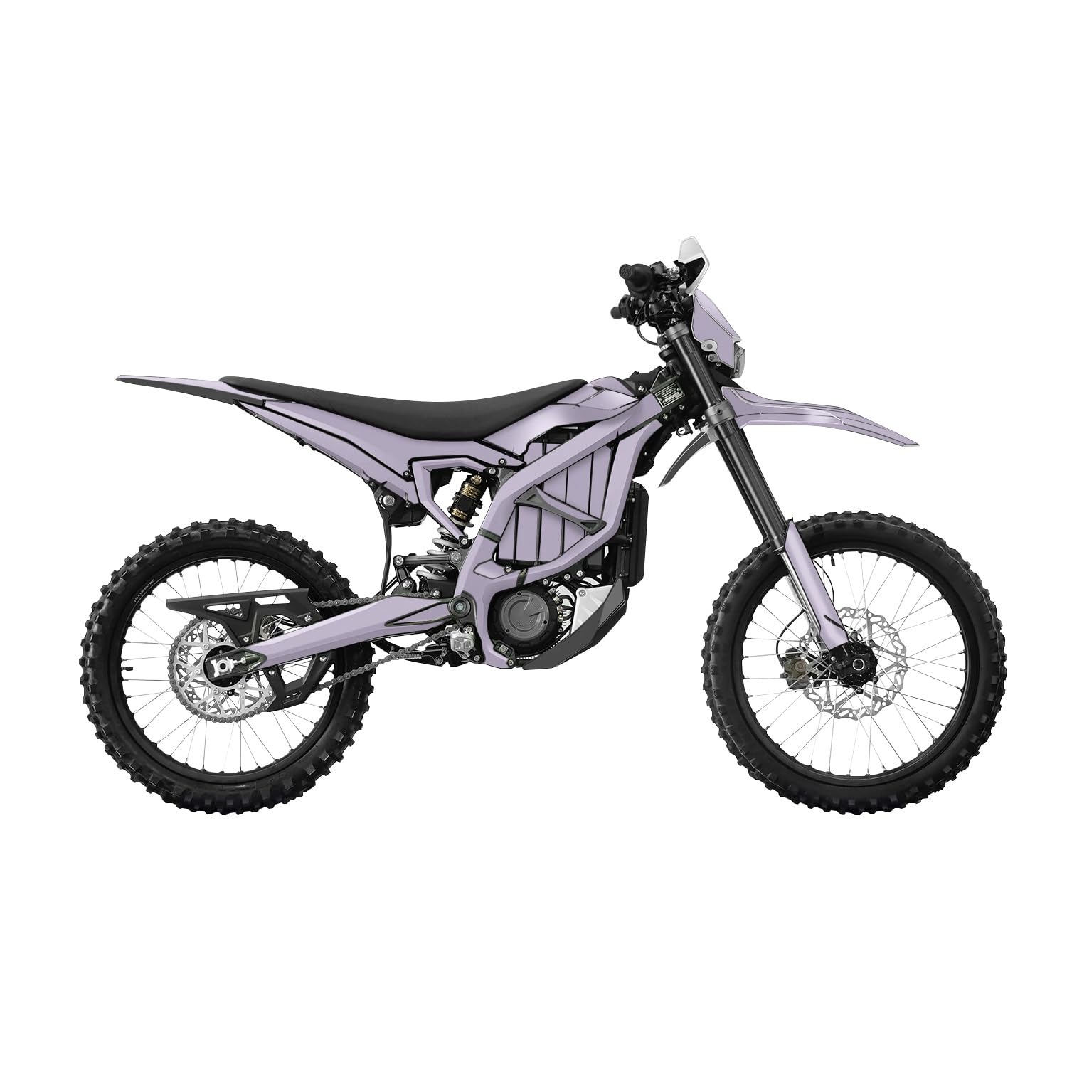 Surron Ultra Bee Graphics Kit Wrap - Solid Lilac - Sur-Ron Skin - Premium 3M Vinyl Protective Wrap Decal Cover - Easy to Apply | Crafted in The USA by MightySkins