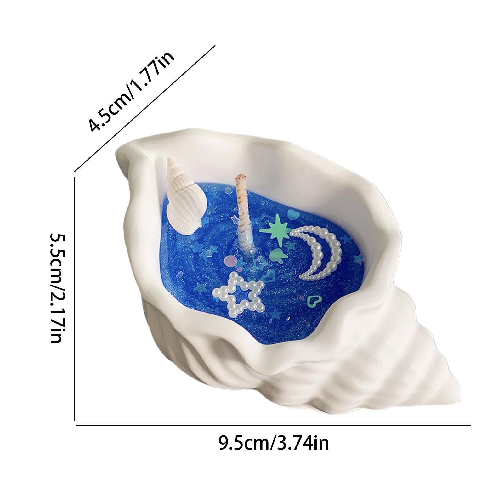 Amazon.co.jp: 巻き貝キャンドル | ビーチをテーマにした香りの