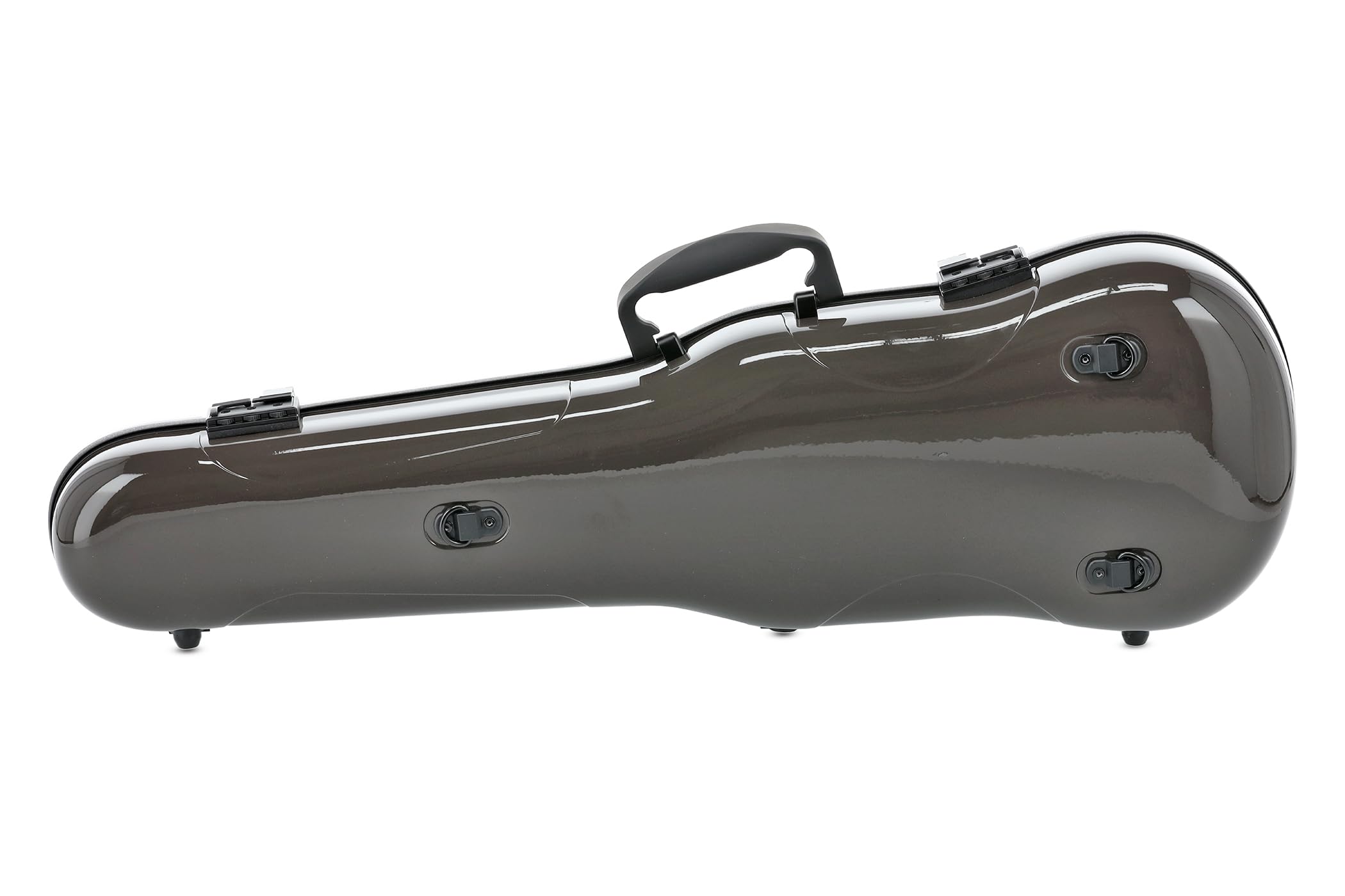 GEWA AIR 1.7 Astuccio sagomato per violino marrone lucido, Made in Germany, alta resistenza agli urti