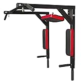 CCLIFE Barre Tractions Murale Barre de Tractions Multi-Grip Pull Up Bar Fixation Murale Équipement de Fitness, Max 200kg(A Modèle-pro)/ 150kg(B Modèle-base)