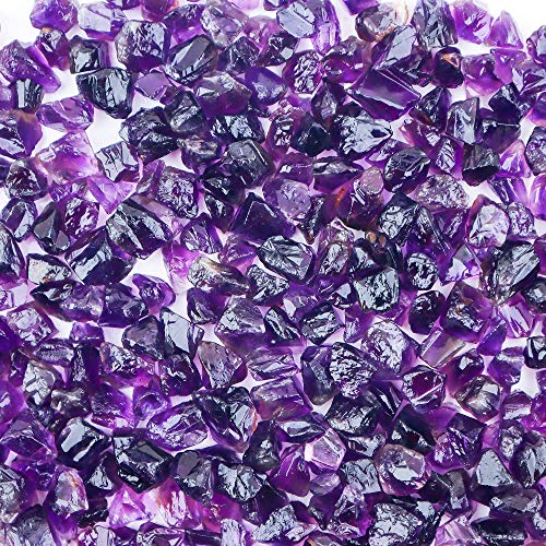100 Cts. Natural Zambian Amethyst Quartz Rough Stone, Wholesale Bulk Lot, Raw Crystals, Jewelry Making Supply, Crystals & Gemstones, Healing Crystals, Master Healer - Spiritual Stone #TOP5