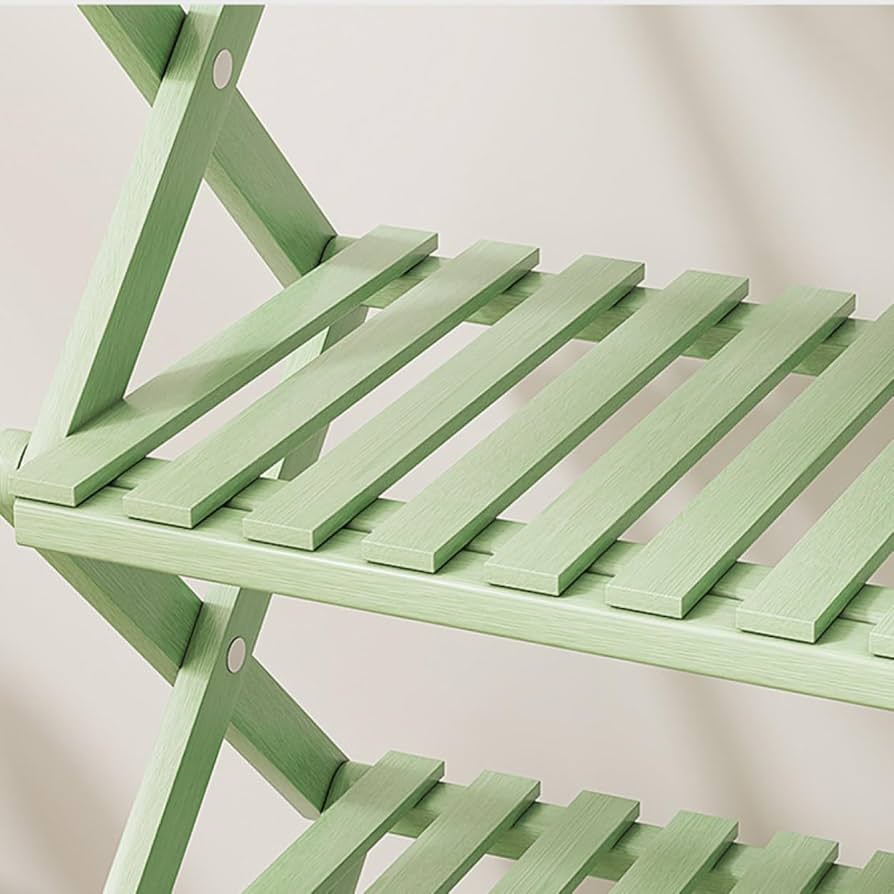 Amazon.co.jp: ガーデンラック 五段 木製 階段状 フラワースタンド