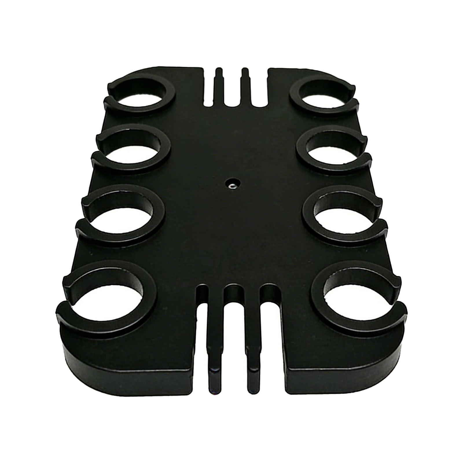 Robusto supporto per microfono in metallo per 8 microfoni Stage, studio, scaffale portaoggetti per studio