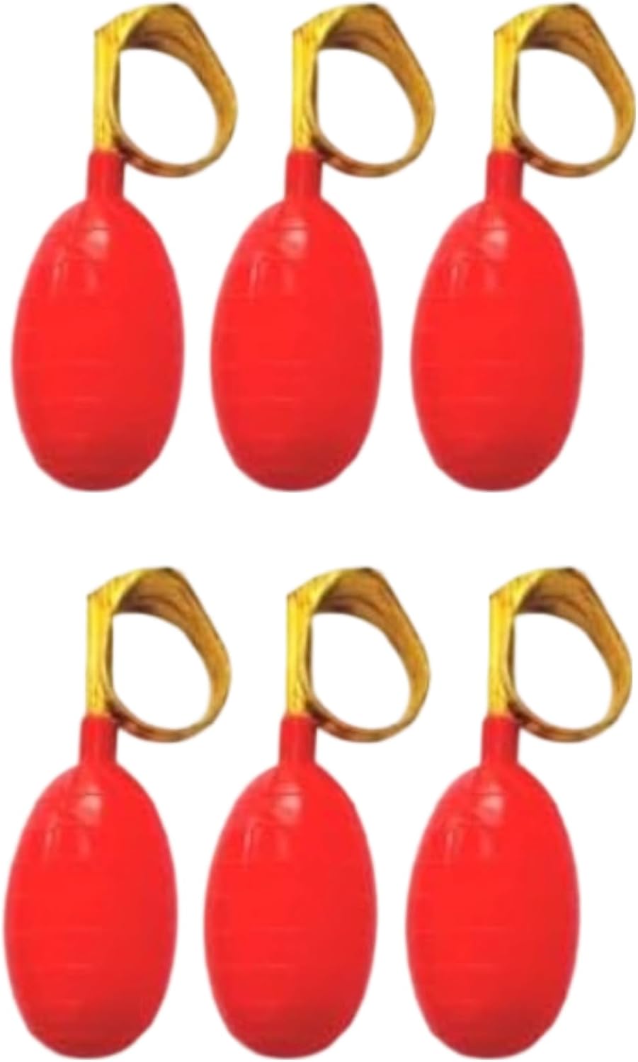 6Pcs Red Water Squirt Toys Water Spray Ring Tricky Toy Spoof April Fools' Day Tricky Prank Party Gag and Practical Jokes Novelty and Gag