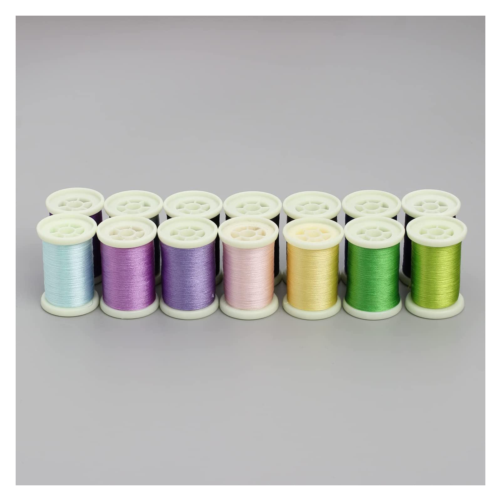 Amazon.co.jp: 60番 ミシン糸セット 豪華な40個セットスパン糸 60番手