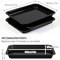 Vista 2 de Tessco for you Caja de arena abierta para gatitos, 3 piezas, bandeja de plástico impermeable para gatos, conejillos de indias, mascotas, fácil