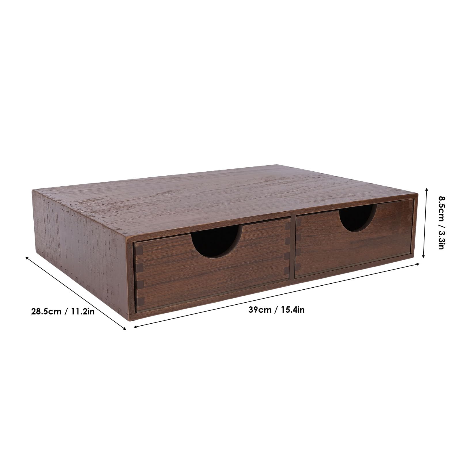 banapoy Cassetto per Capsule caffè, Porta Capsule caffè Legno, Organizer per Bustine tè, Supporto per Macchina con Cassetto per per Snack Caramelle tè per Piano Lavoro