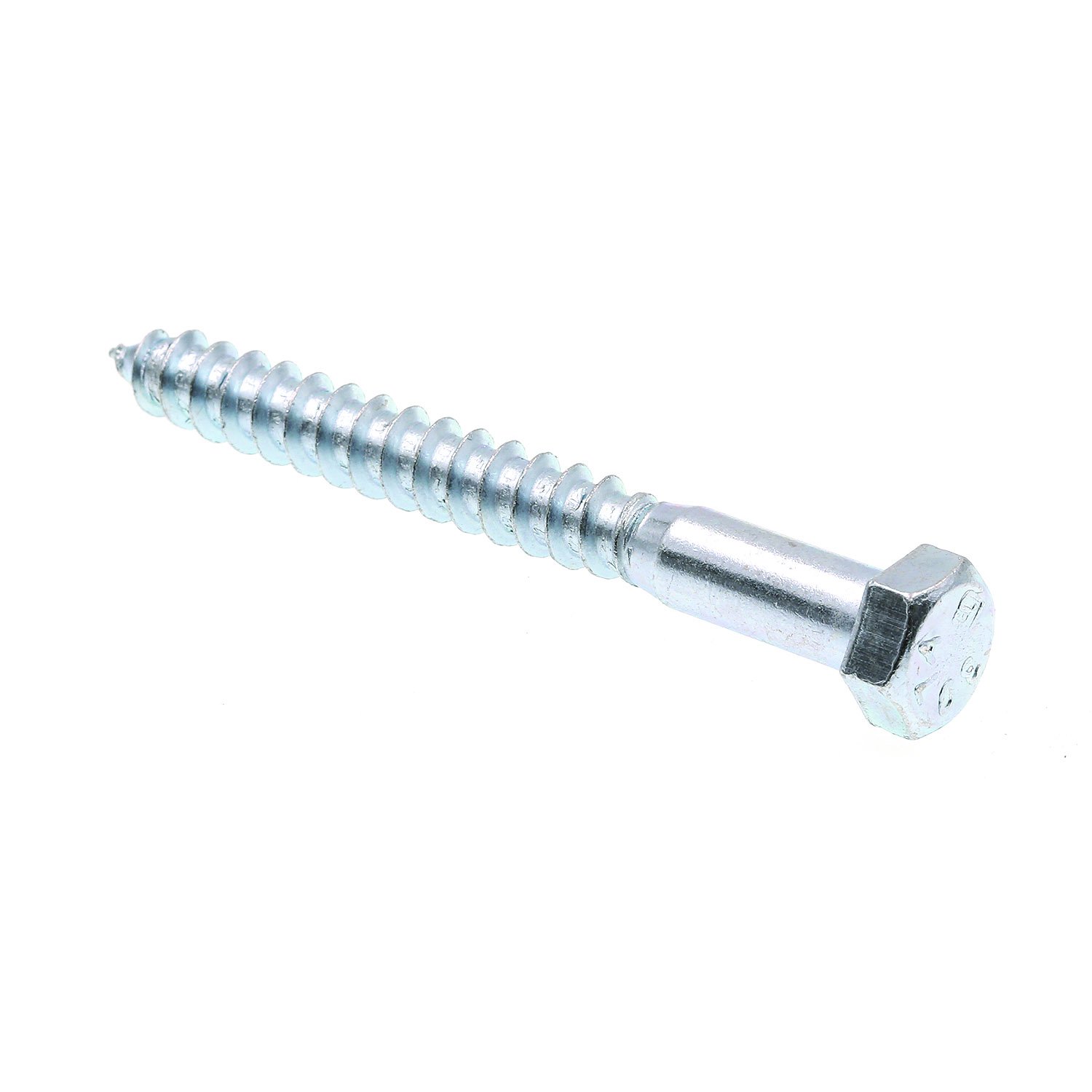 prime-line 9056334 LAG Screw Hex Head 3/8 in x 3-1/2 in Zinc Silver Plated Stainless Steel (Pack of 50 prime-line 9056334 LAG Screw Hex Head 3/8 in x 3-1/2 in Zinc Silver Plated Stainless Steel (Pack of 50