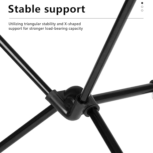 Miniatura 6 de Reposapiés para silla de campamento, 1 unidad2 piezas universal portátil plegable para patas de campamento, reposapiés de campamento, resistente,