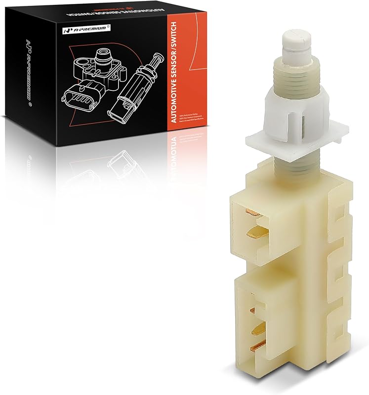 A-Premium 6 Pins Brake Stop Light Switch Lamp | Compatible with Chevrolet Impala, Camaro, Caprice, Beretta, Cavalier, Corsica, Lumina, Venture & Buick & Oldsmobile & Pontiac
