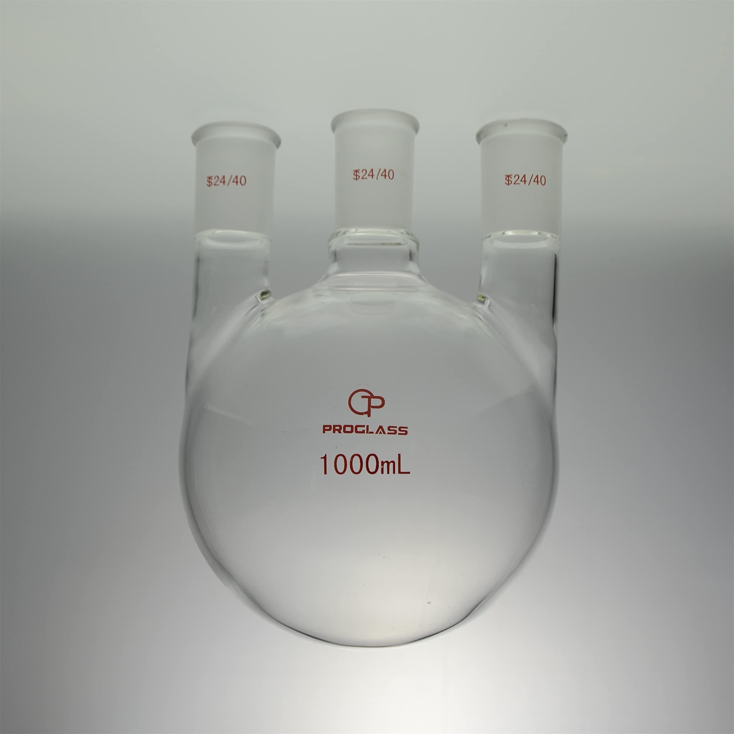Straight 3 Necks Round Bottom Flask 1000mL All 24/40