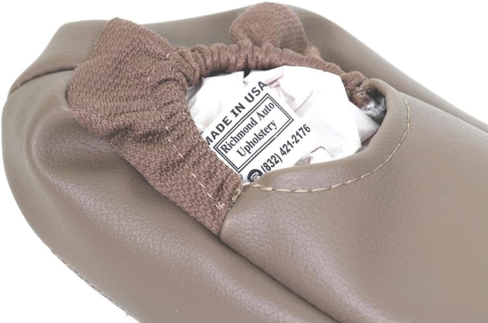 Richmond Auto Upholstery (Compatible with 2003-2007 GMC Sierra 2500HD 2500 HD SLT SLE Driver Side Armrest Cover, Tan