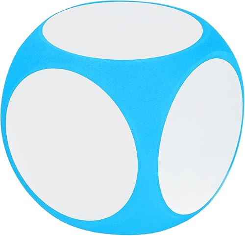 Alomejor Dados de borrado en seco cubos de limpieza portátiles para escribir y limpiar para niños