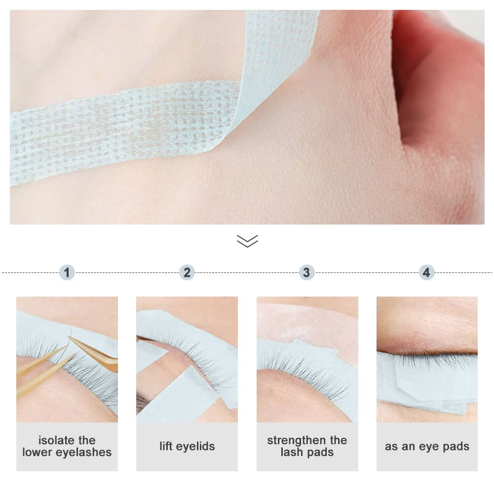 Lunamoon 10 Rolls Eyelash Extension Tape Eyelash Tape Eyelash Tape - Image 2