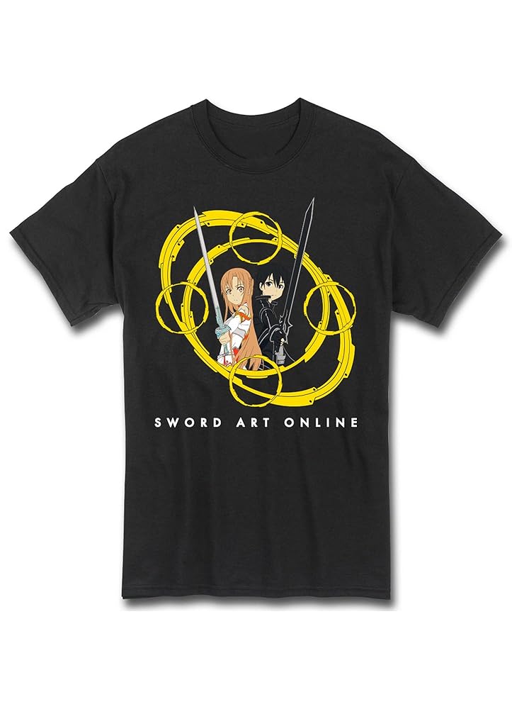 トップス vaultroom kirito & asuna tee M KIRITO & ASUNA TEE / CHARCOAL – VAULTROOM