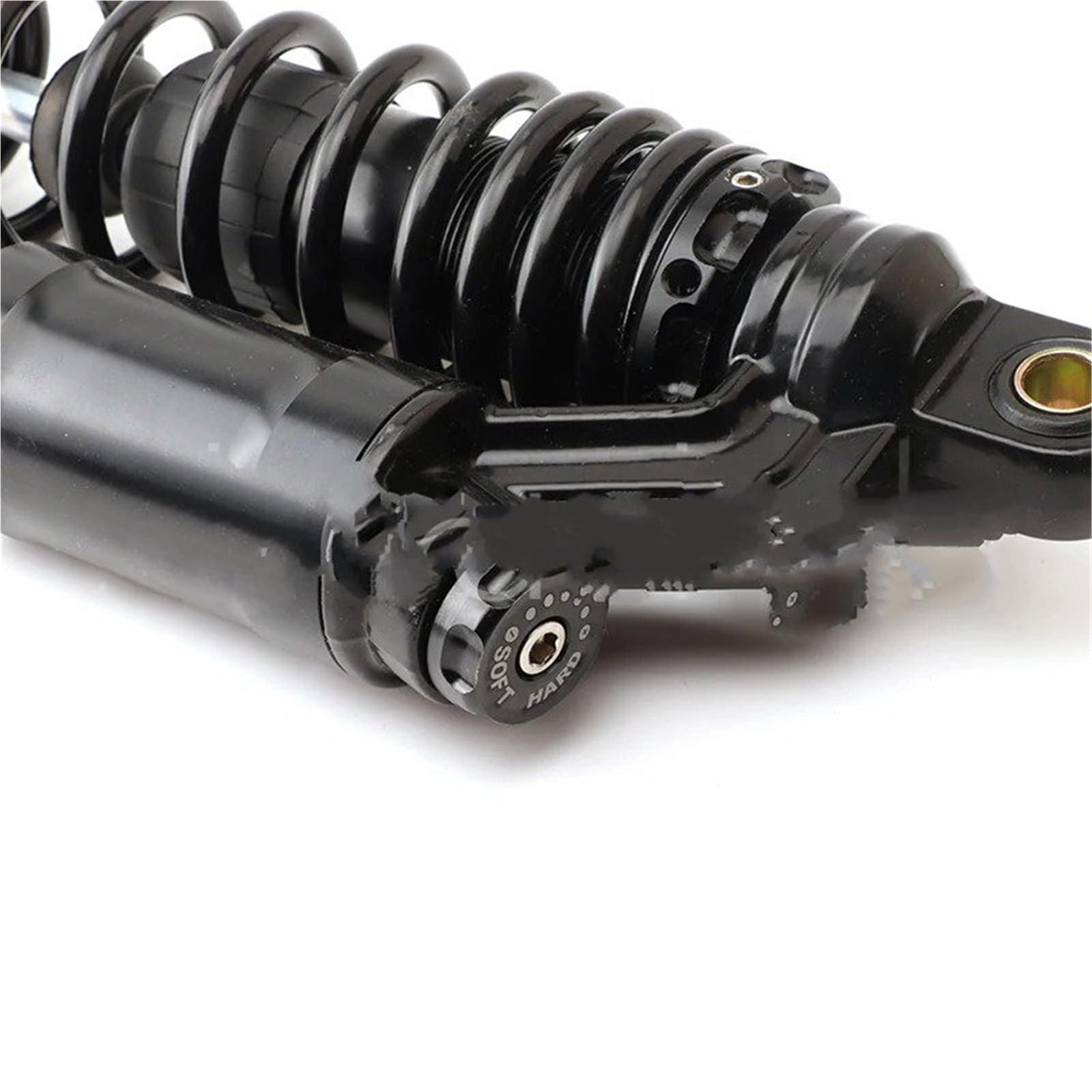 Amortiguador gas presión puntal trasero Amortiguador Trasero Ajustable CNC De 320 Mm/340 Mm/360 Mm, Apto Para Coches Eléctricos, Scooters, Motocicletas, Motos De Cross Modificadas.(340Mm)