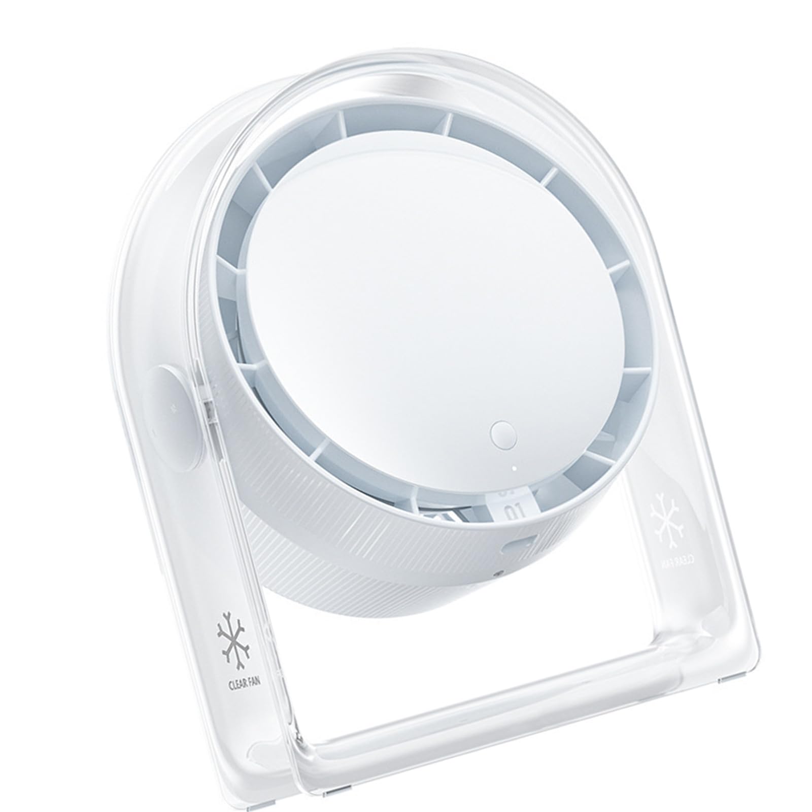 Ventilatore da Tavolo Leggero e Portatile Ventola Elegante con Batteria Ricaricabile a velocità Regolabile per Studenti e uffici Domestici Desktop a Basso Rumore per spazi Lavoro