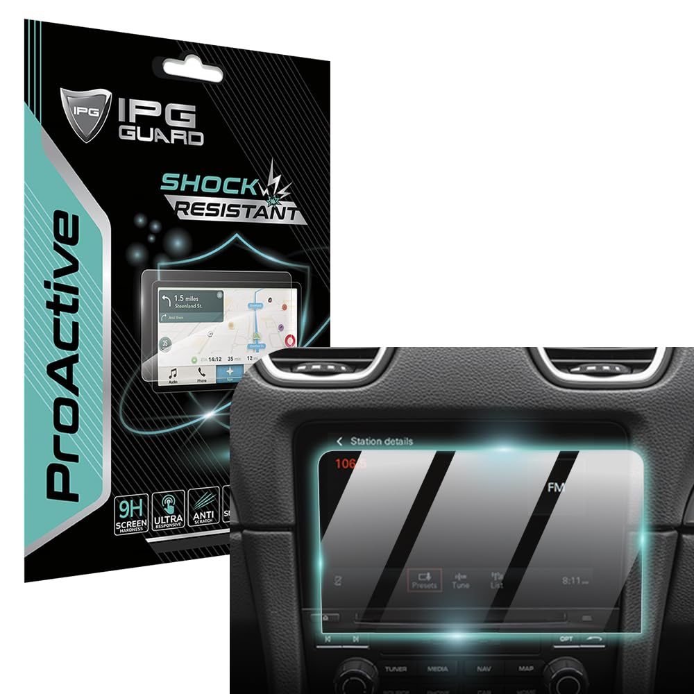 IPG ProActive Made for Porsche 2023-2025 718 7 Inch Navigation Display 9H Hardness Screen Protector Nano Ceramic Film Ultra Responsive High Clarity Anti Scratch for Pors718