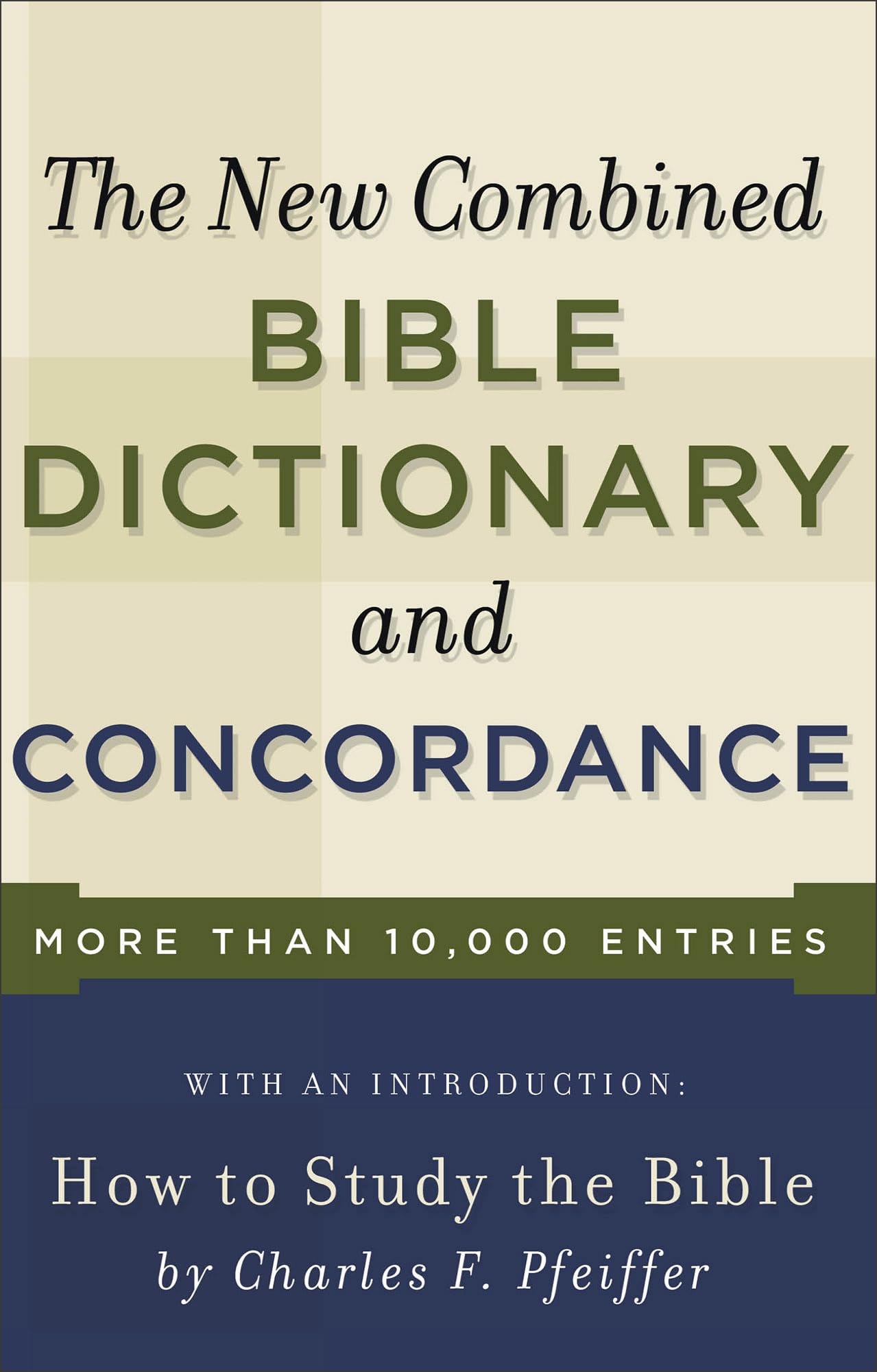 New Combined Bible Dictionary and Concordance (Direction Bks)