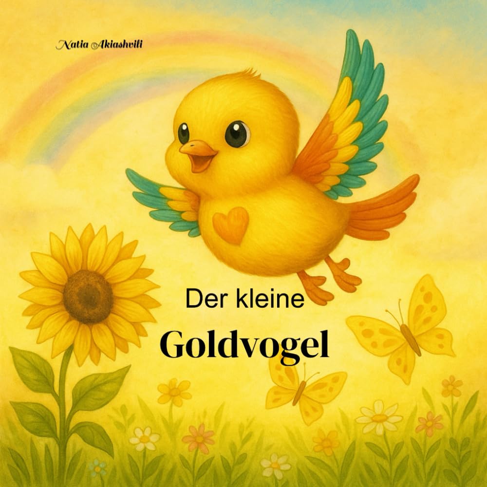 Der kleine Goldvogel: Ein farbenfrohes Kinderbuch zum Träumen und Staunen