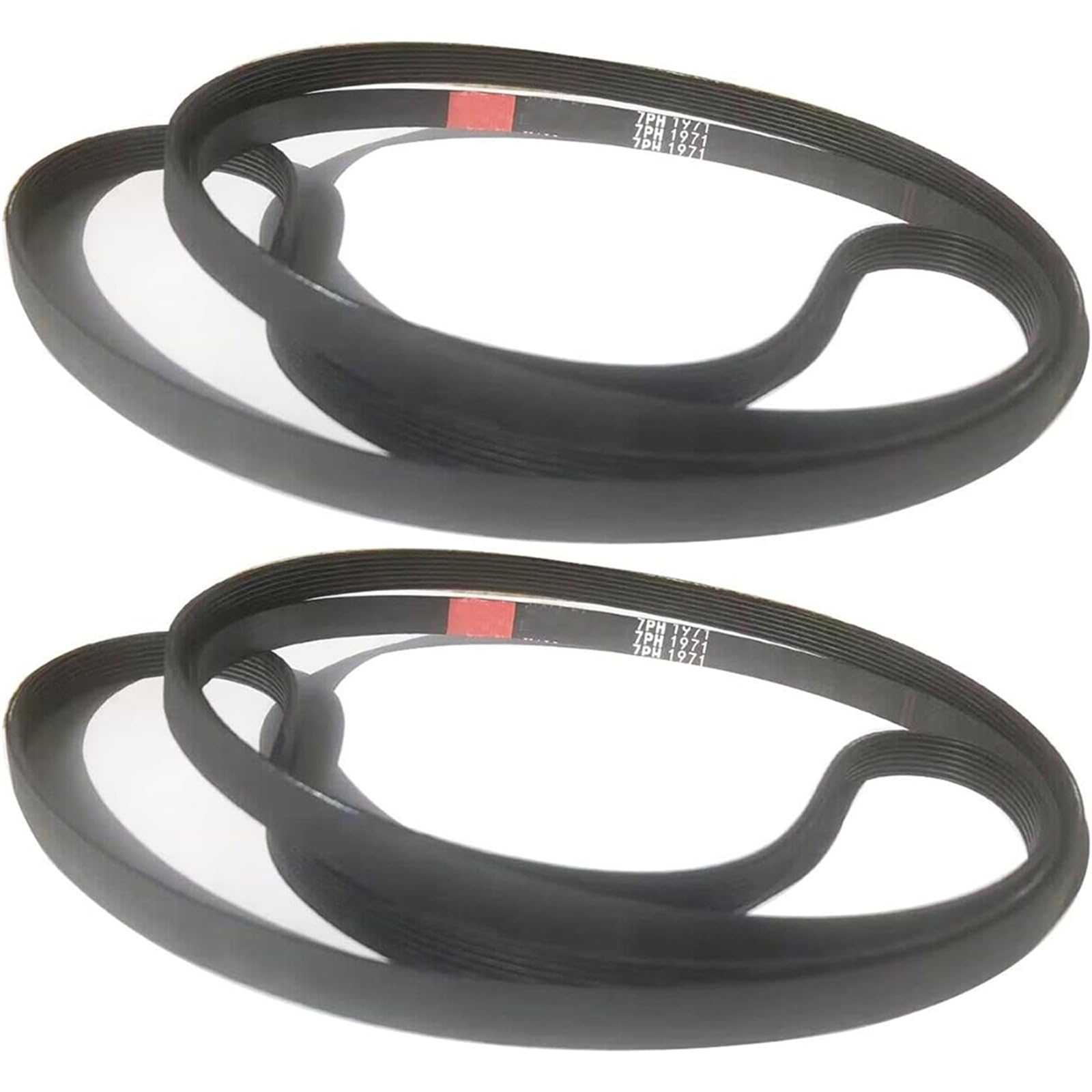 Jazuaiao 7PH1971 Rubber Washing Machine Transmission Belt Portable Dryer Drum Drives Belt Laundry Machine Replacement Washing