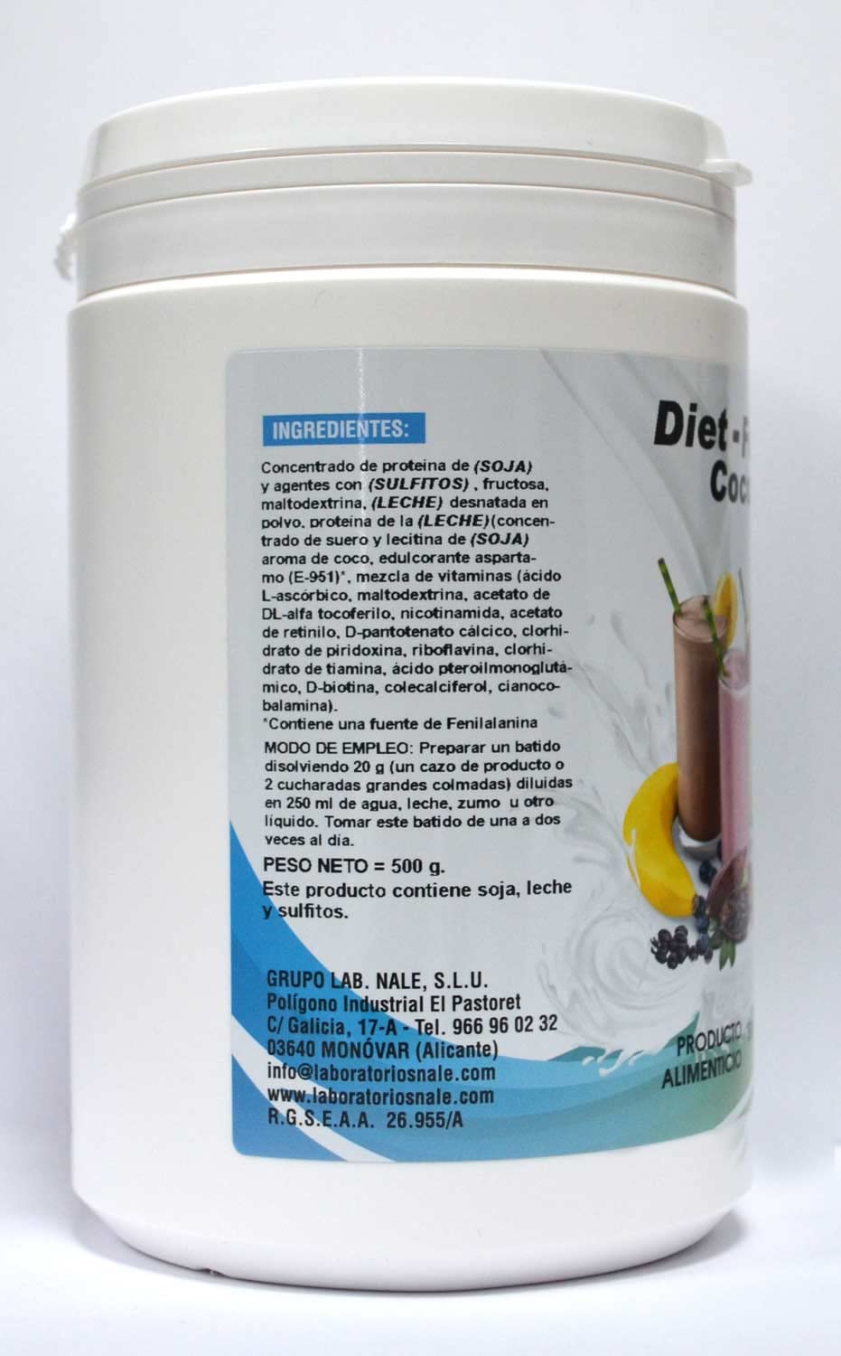 DIET FOOD COCO 500 GR NA