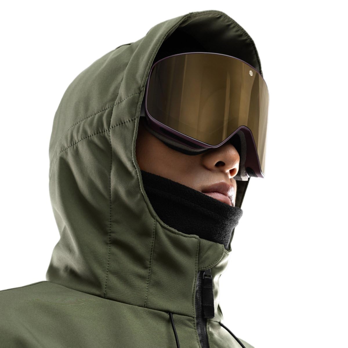 SIROKO - Kurtka Narciarska Softshell Siroko W2 Army - XS - Zielony