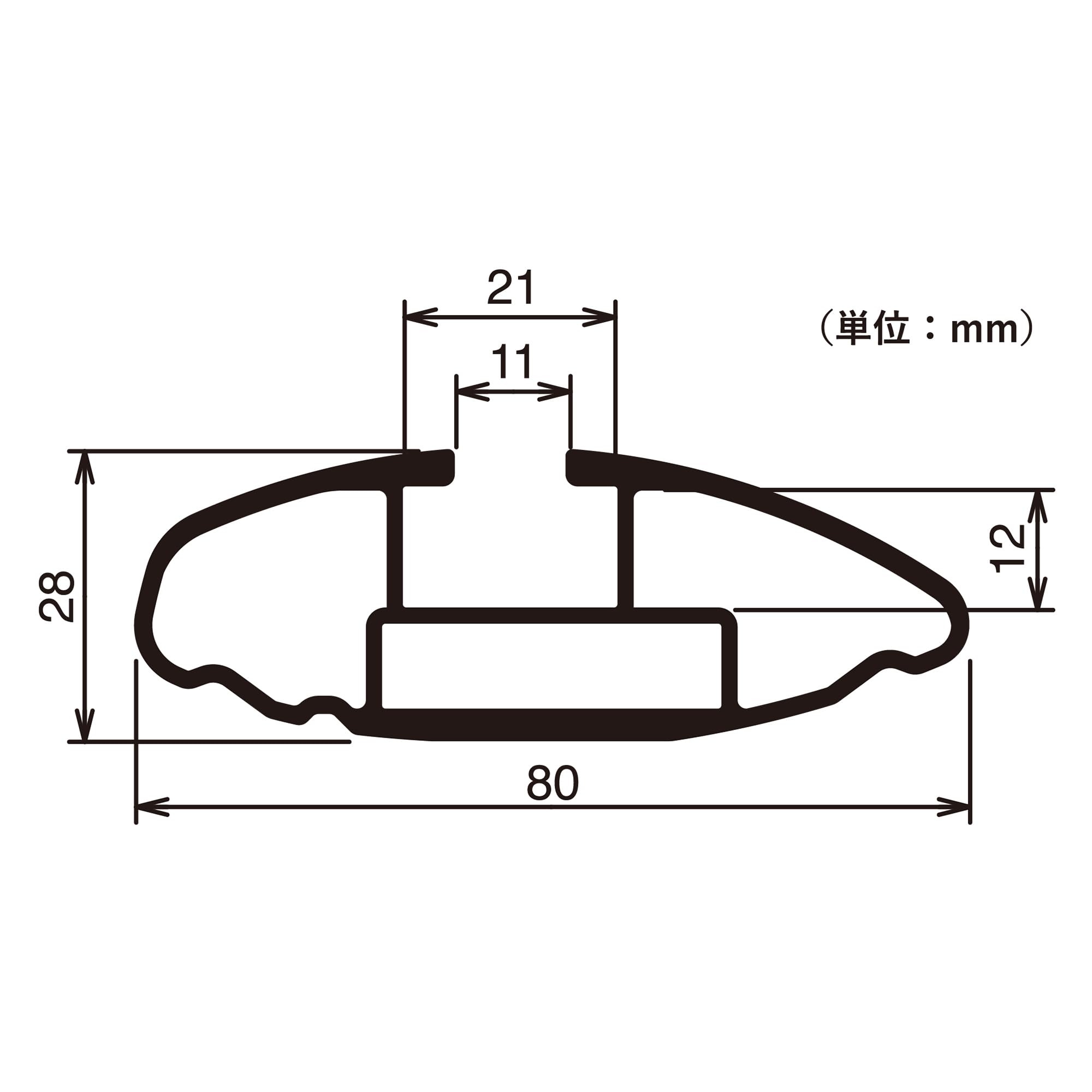 Amazon | カーメイト(CARMATE) ルーフキャリア inno エアロベースバー 