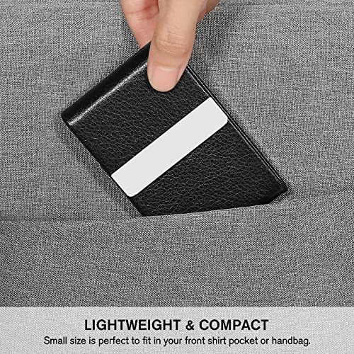 Image of Zibuyu Business Card Holder Metal Visiting Wallet Cards Holder