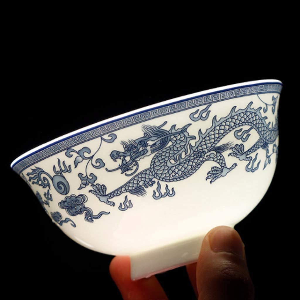 Luksusowy ceramiczny zestaw obiadowy do restauracji i domu z 50 szt. misek/garnków do zupy/talerzy/łyżek | Zastawa stołowa porcelanowa
