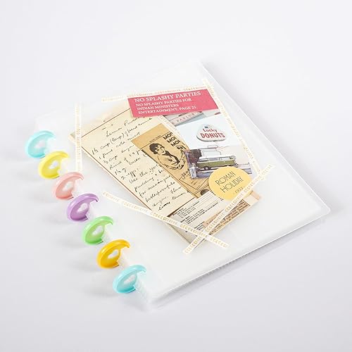 Miniatura 8 de Hiwhy Álbum de fotos de 4 x 6 pulgadas, fundas para libros con capacidad para 120 fotos horizontales, álbumes de fotos de bricolaje con 30 páginas