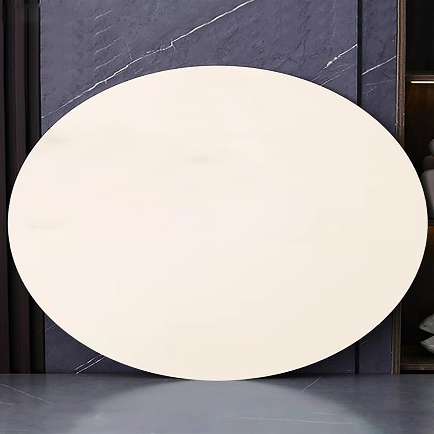 Obrotowa marmurowa taca do serwowania 90 cm okrągły stół Lazy Susan elegancka kuchnia jadalnia akcesorium do domowej rozrywki i imprez biały kolor 60100 cm regulowany rozmiar