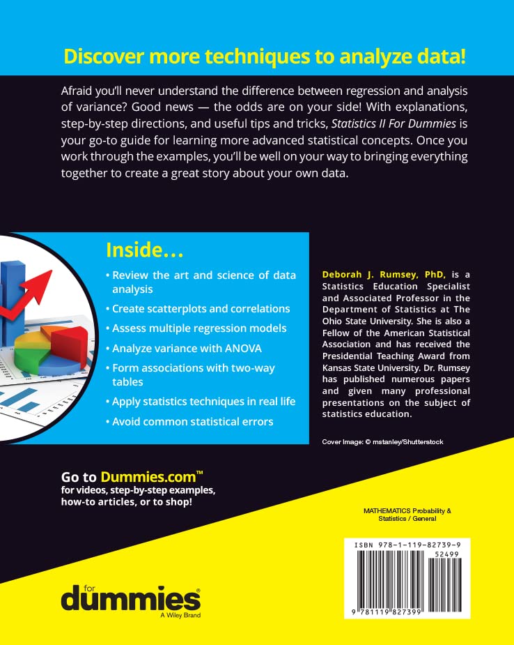 Statistics II For Dummies - Image 2