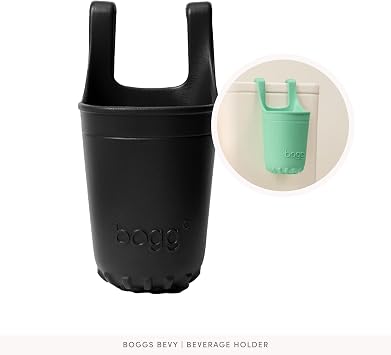 BOGG BAG Bundle Boggs N Ends Travel Organizer + Bevy Beverage Holder + Call Me Phone Holder Durable, Washable, Tip-proof Beach, Pool, Boat, Work, Sports (LBD Black)
