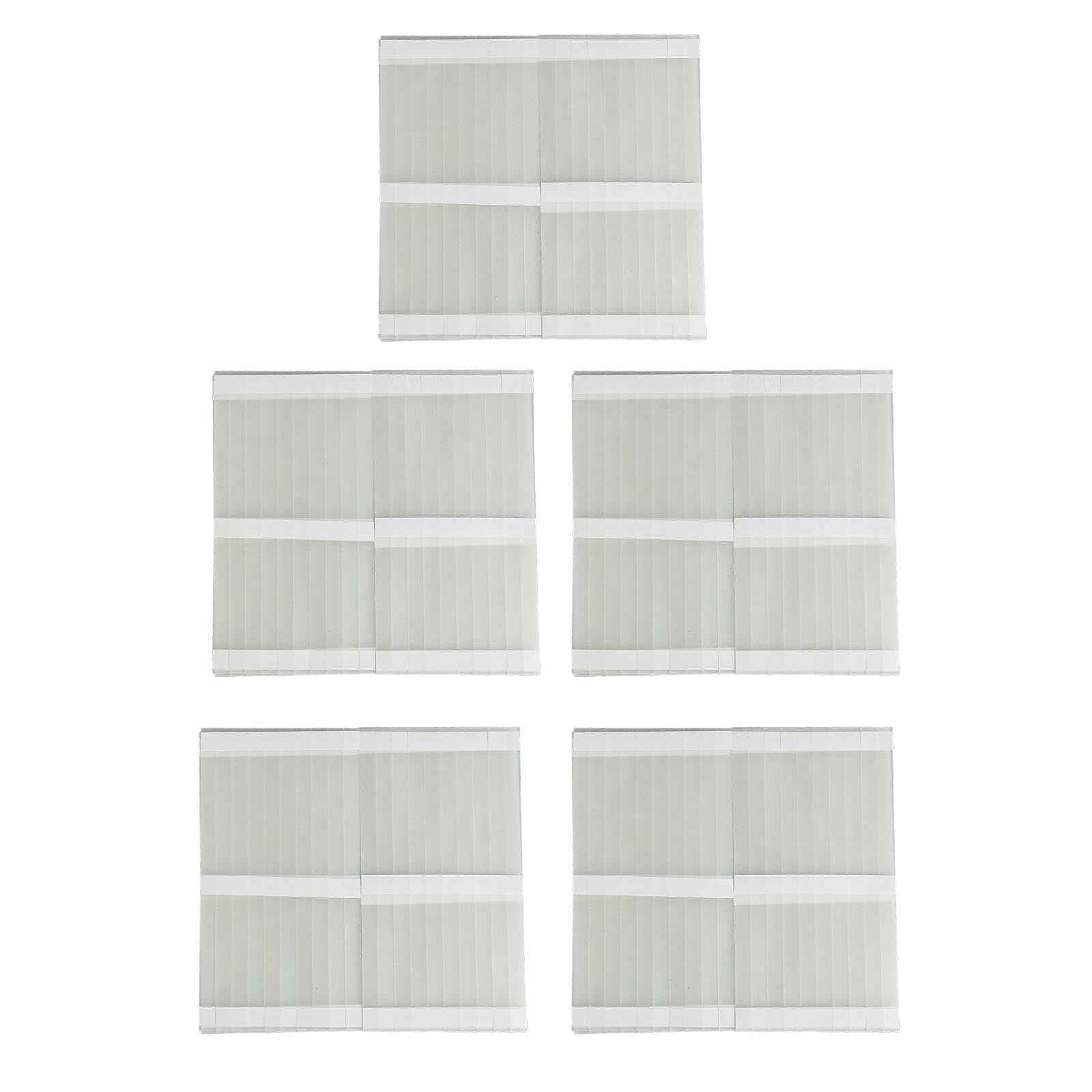 Esquirla Thermal Glue Strips Book Binding Glues Book Repair Tapes 6mm 28.5cm Length Hot Melt Sticky Glue Strips for Crafts Textbooks, 100pcs