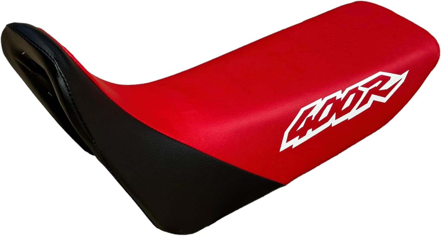 Premium Multi Grip Seat Cover - Compatible Fit for Honda XR400R SEAT Cover 1998 and 1999 Model SEAT Cover RED & Black