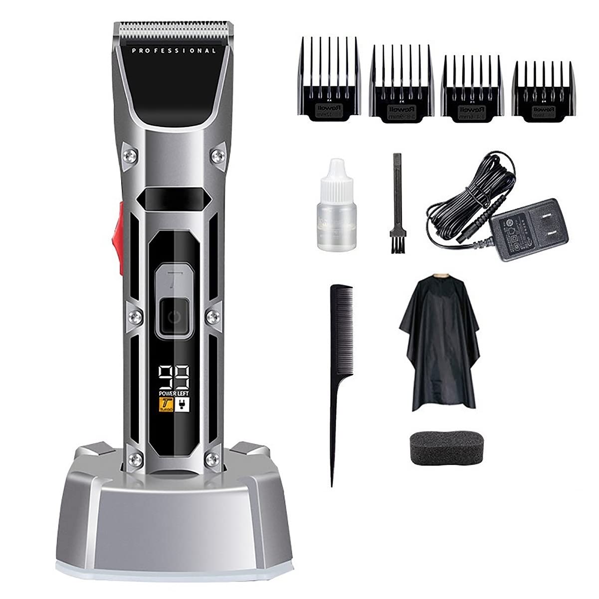 Barber Scissors Hair Clippers for Men Hair Clipper Professional Barber Beard Trimmer for Men Adults Rechargeable Cutting Machine