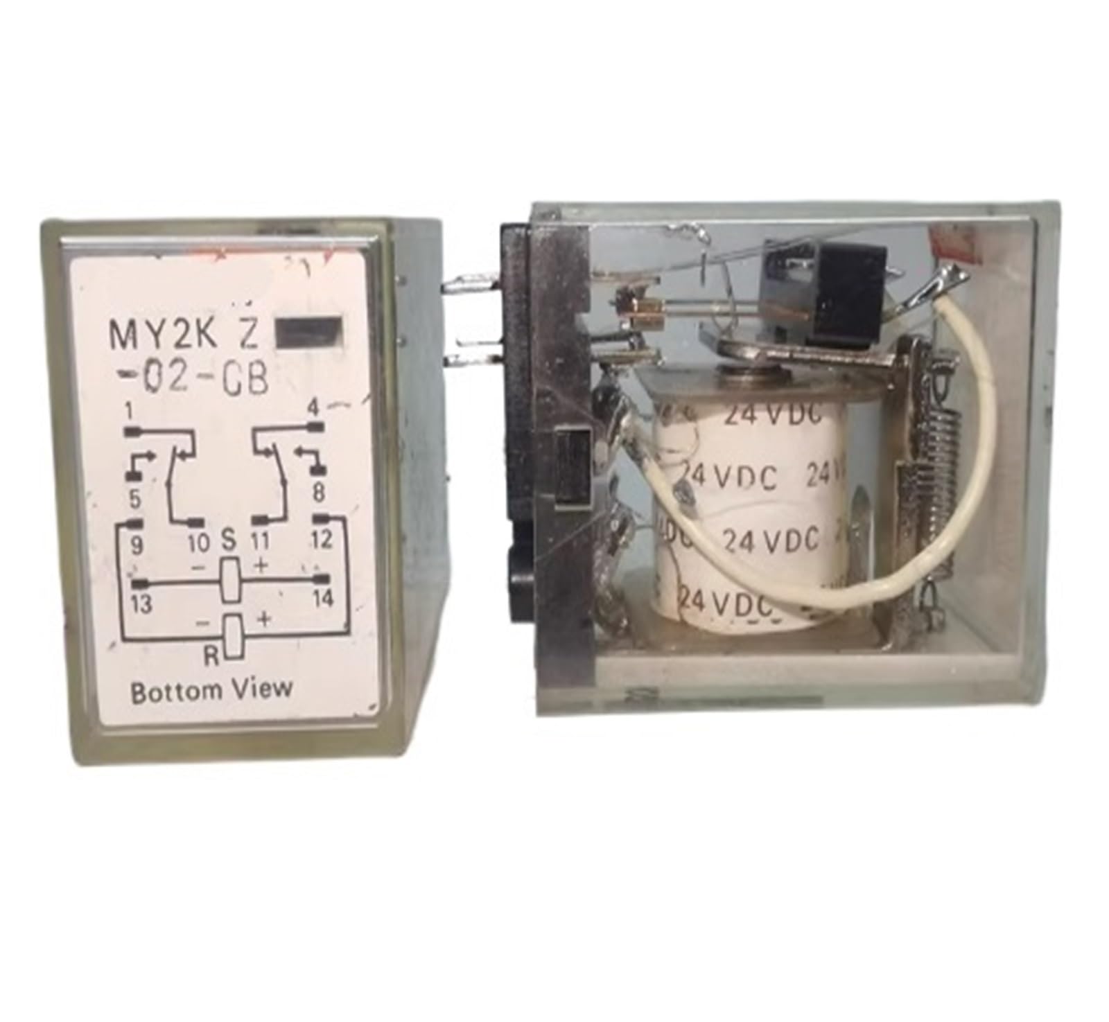 Relais de verrouillage MY2K 24VDC bistable lot de 5 pièces pour automatisme