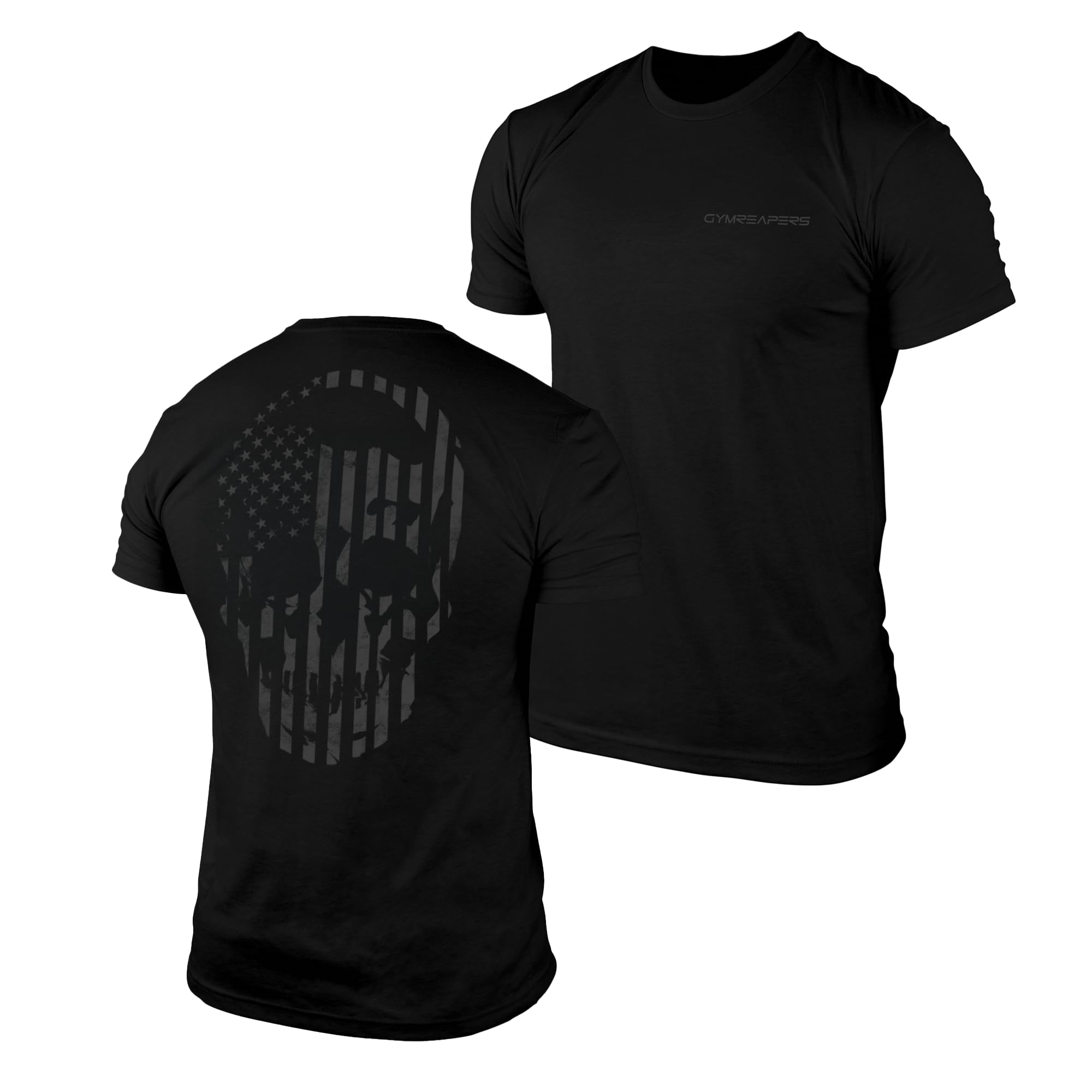American Reaper Moisture Wicking T-Shirts For Men - Workout Gym Shirts - Runn