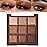 Neutral Nude Brown Smokey Eye Shadow Palette,Rose Gold Bronze Naked Cream Eyeshadow Palette Makeup,Natural Eyeshadow for Eyes Long Lasting Naturing-Looking