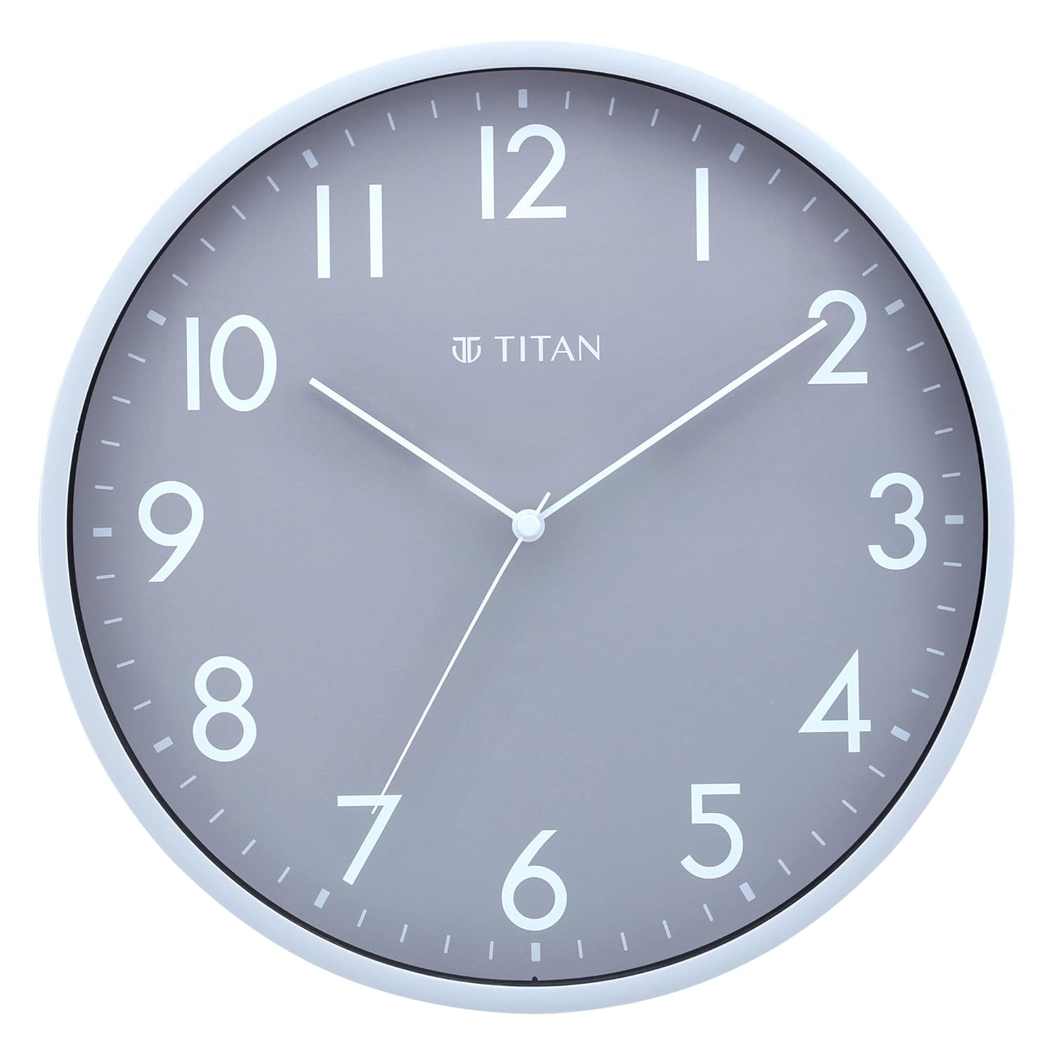 Buy Titan Contemporary Sleek Wall Clock with Silent Sweep Technology