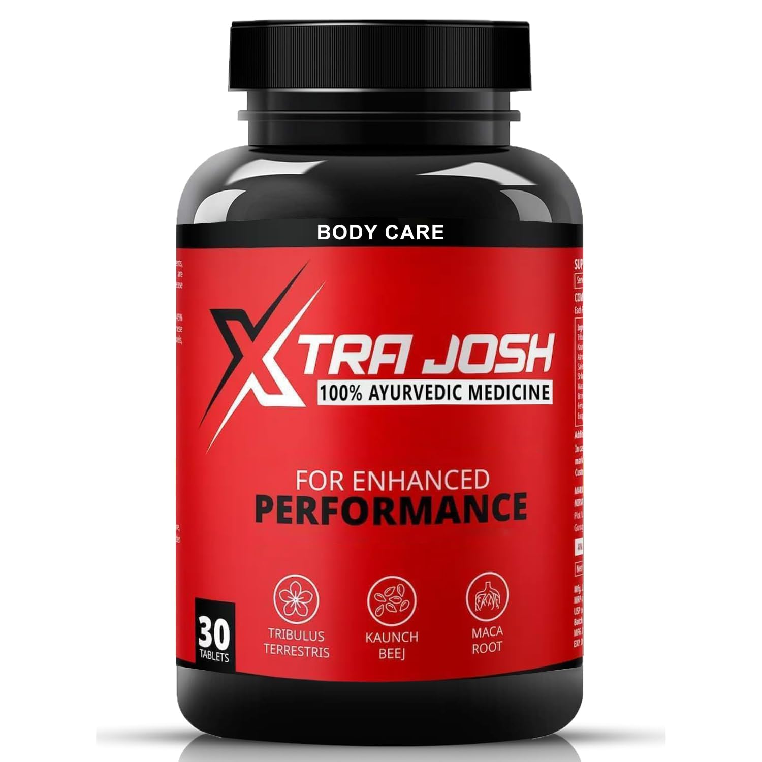 Xtra Josh Capsule For Men | Strength Energy And Performance 30 Capsule, 1 count