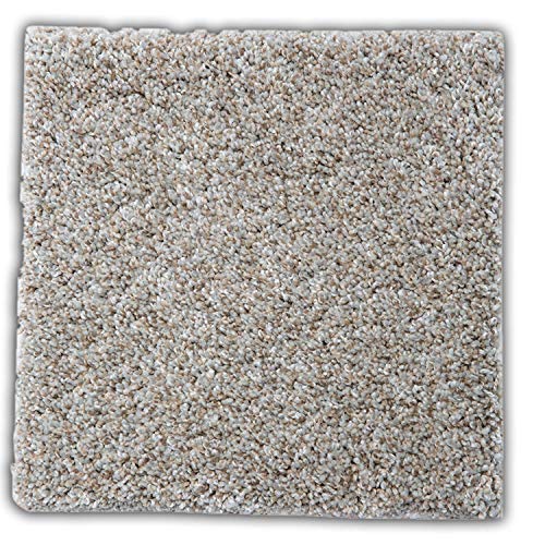 Smart Squares Easy Street 8â€ x 8â€ Premium Residential Soft Carpet Tiles, Peel and Stick for Easy DIY Installation, Seamless Appearance, Made in USA (Sample, 815 Iron Frost)
